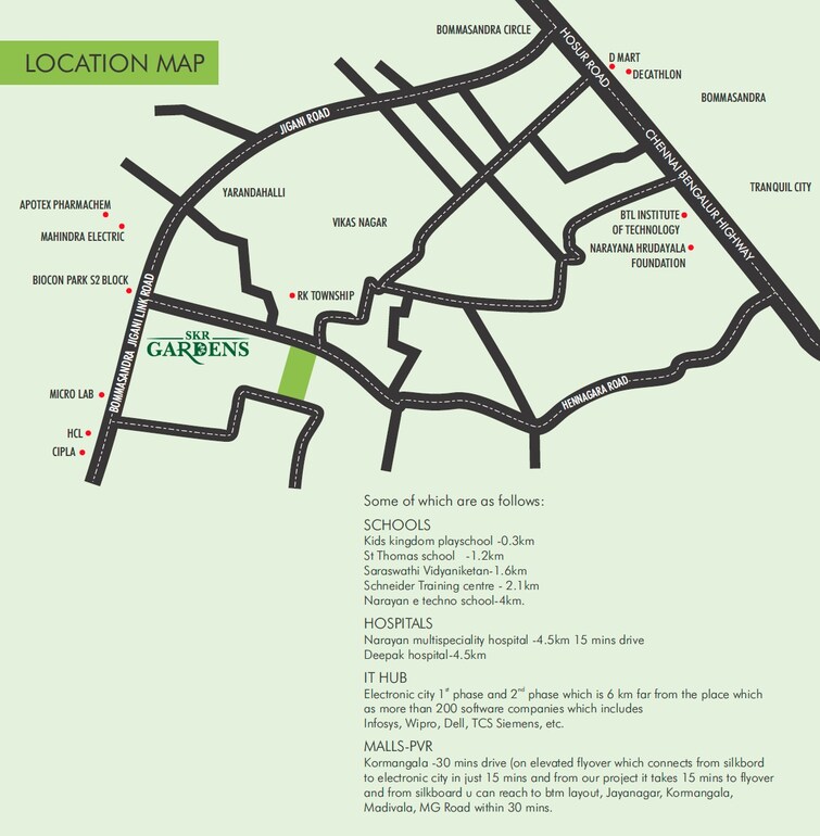 SKR Gardens Location Image 1