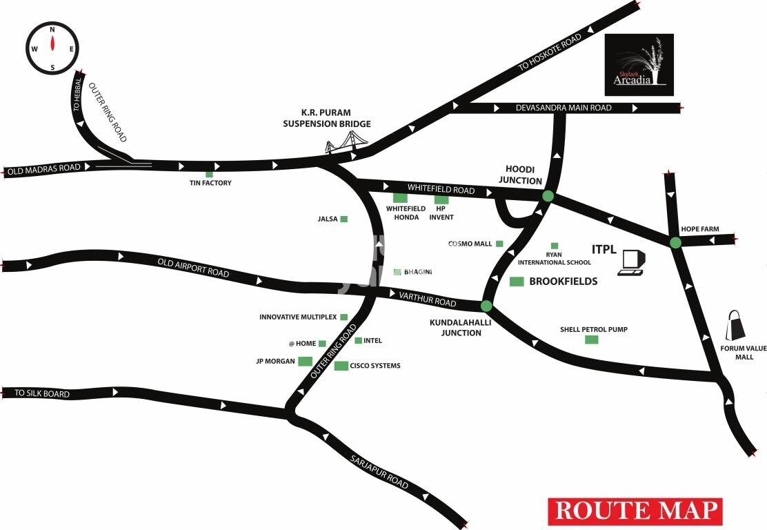 Skylark Arcadia Location Image