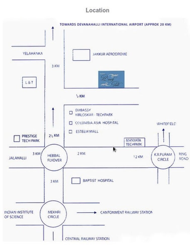 Skyline Beverly Park Location Image