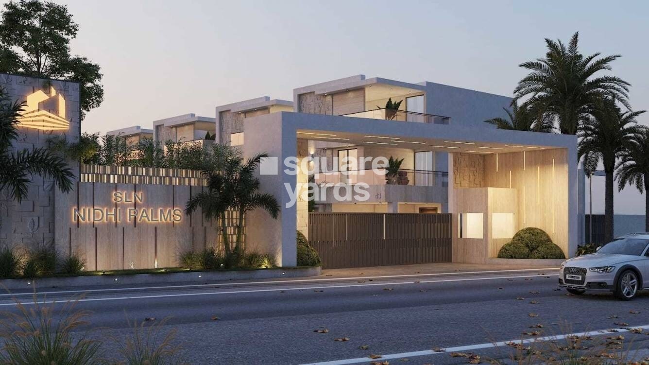 SLN Nidhi Palms Entrance View