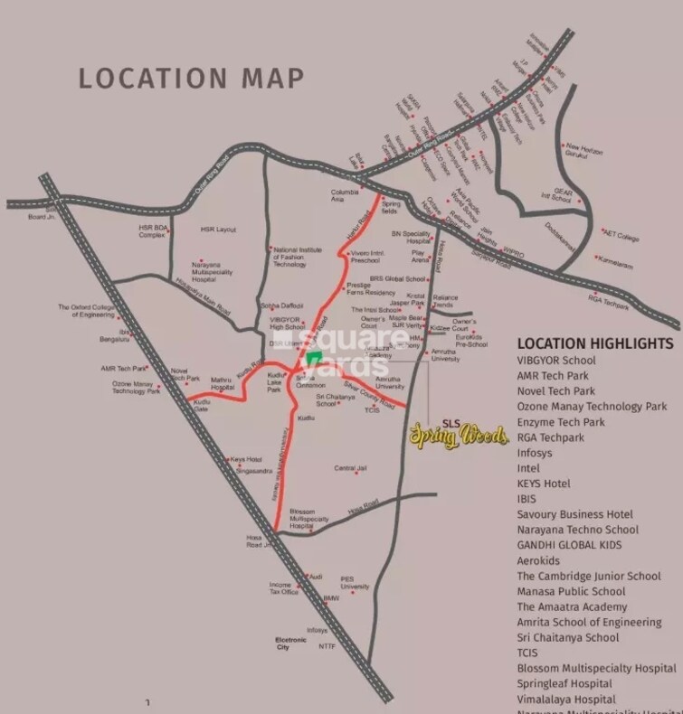 SLS Spring Woods Location Image