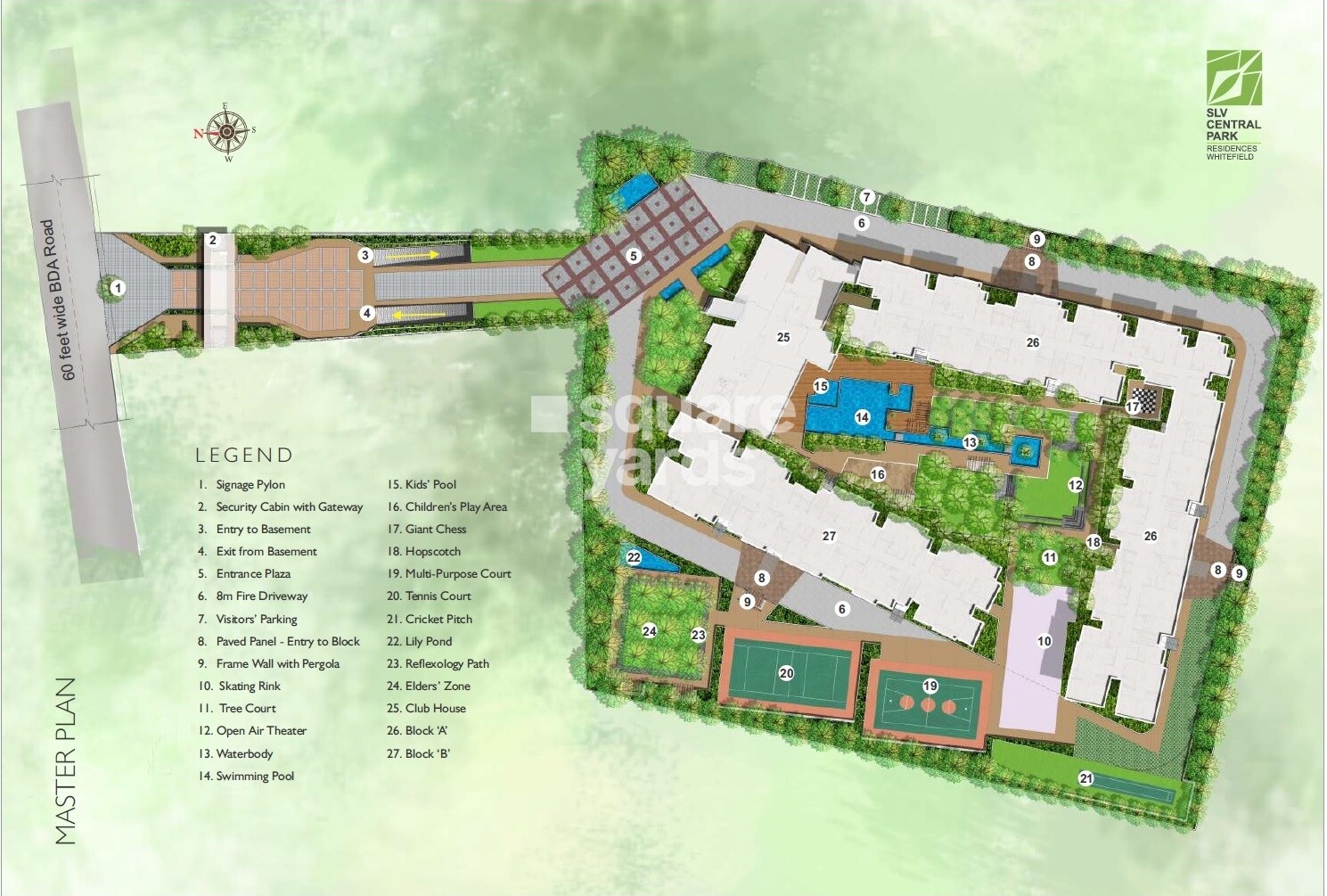SLV Central Park Master Plan Image