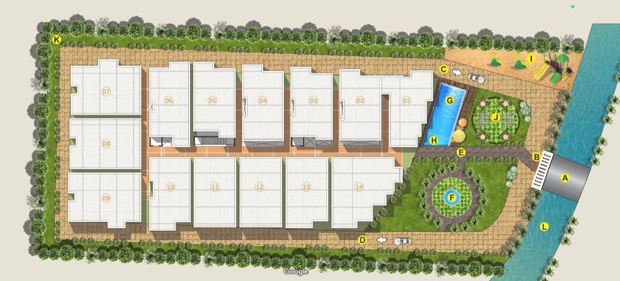 SLV Enclave KR Puram Master Plan 1