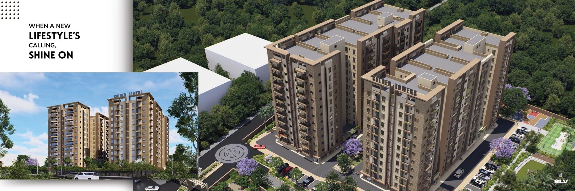 SLV Golden Towers Apartment Exteriors 1