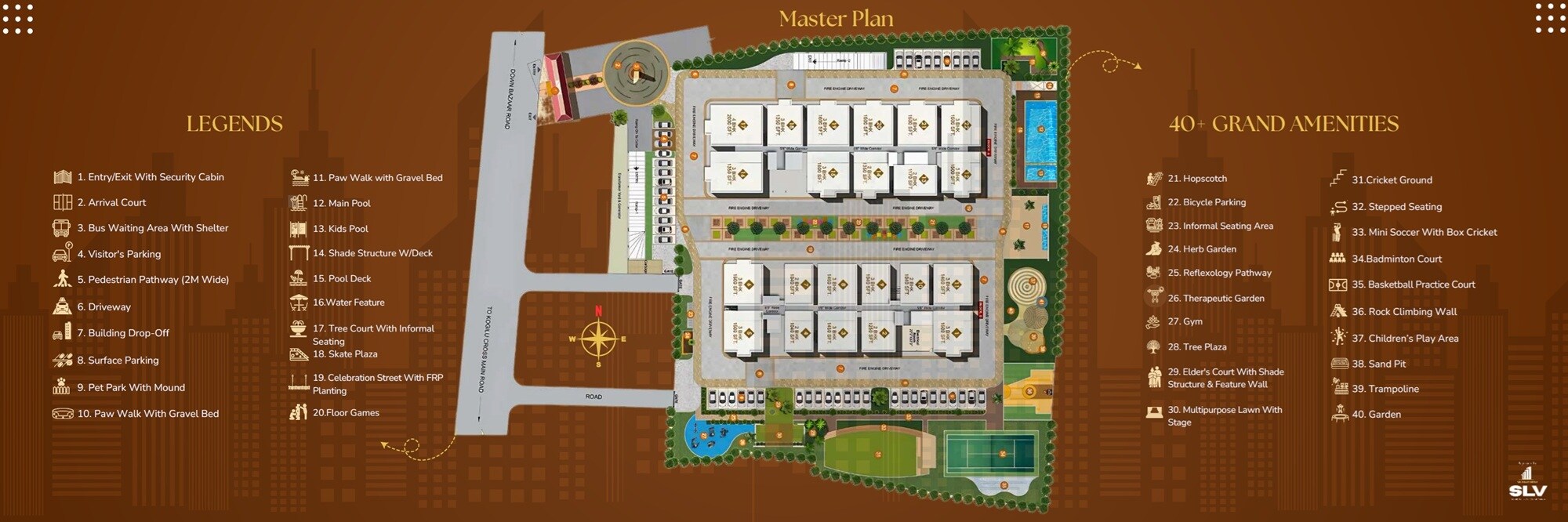 SLV Golden Towers Master Plan 1