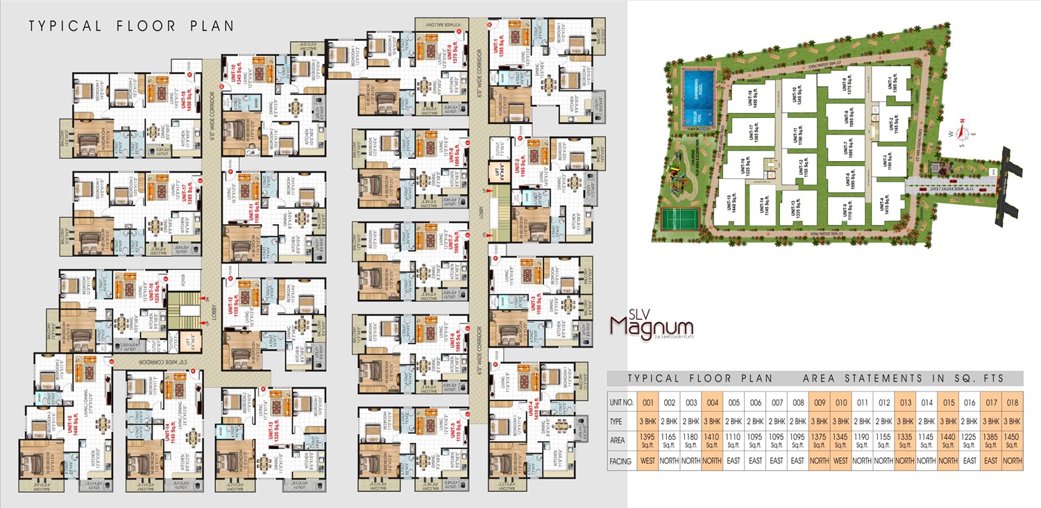 SLV Magnum Floor Plans