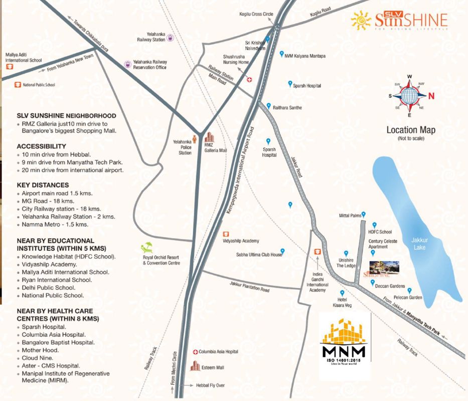 SLV Sunshine Jakkuru Location Image