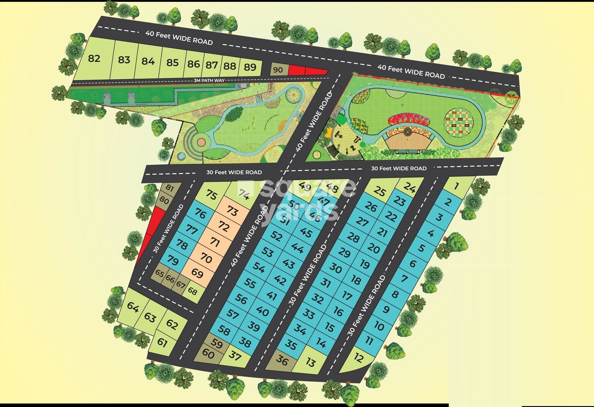 Smaya-Jade-Nester_a collage of different types of toys on a table
