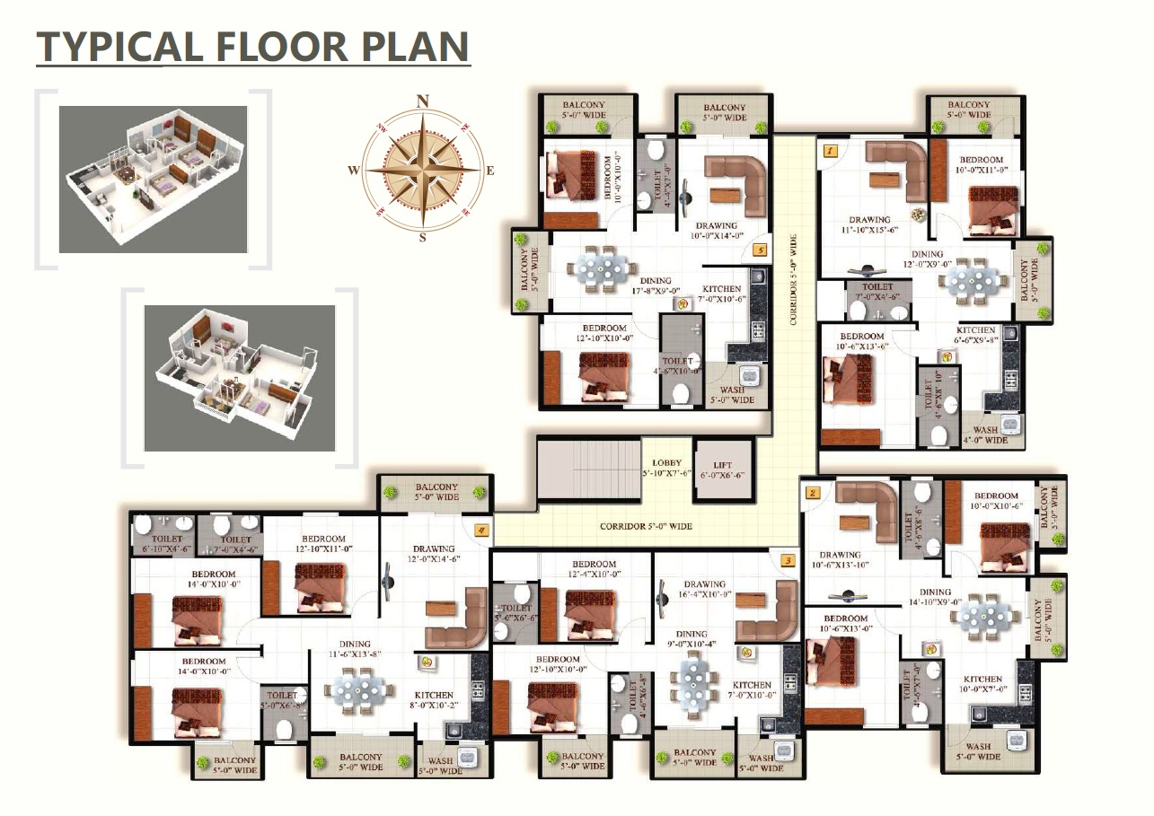 SML Iris Floor Plans