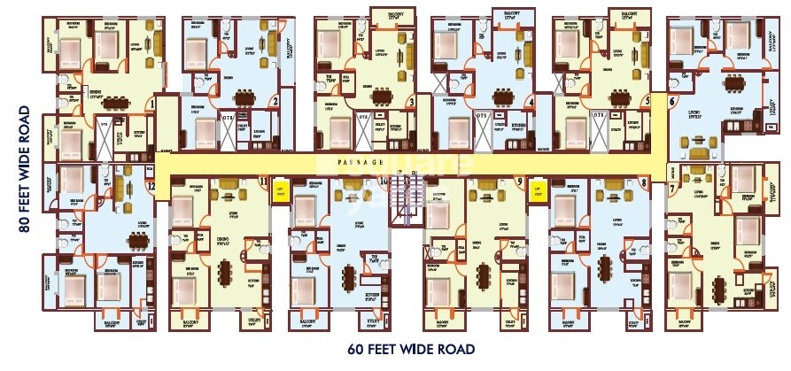 SMR Crystal Floor Plans