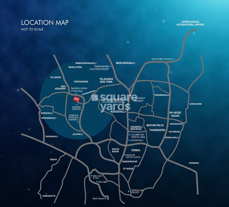 SMR Vinay Estella Location Image