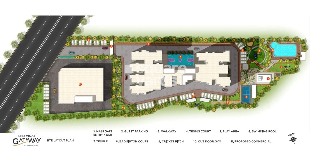 SMR Vinay Gateway Master Plan Image