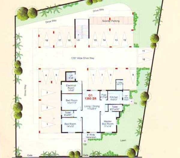 SMR Vinay Sapphire Master Plan 1
