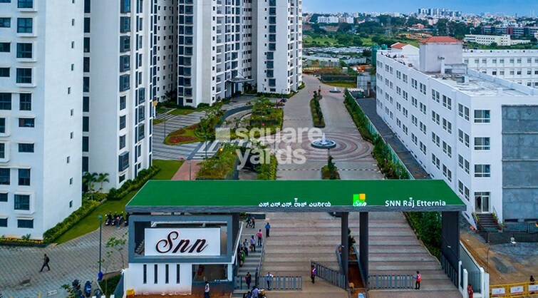 SNN Raj Etternia Entrance View