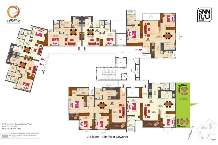 SNN Raj Etternia Floor Plans 1