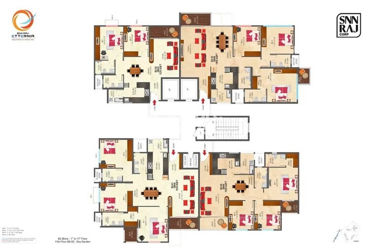 SNN Raj Etternia Floor Plans 2