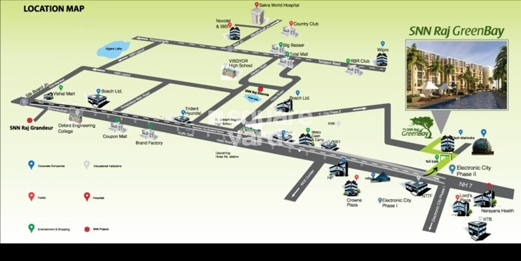 SNN Raj GreenBay Location Image 2