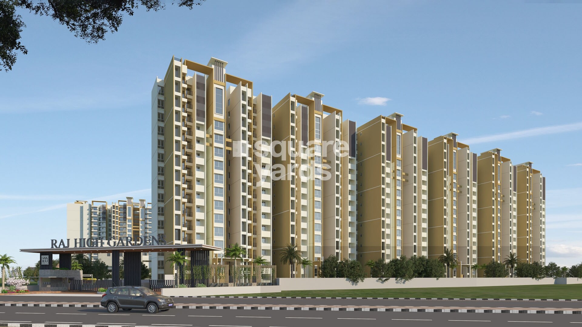 SNN Raj High Gardens Tower View 1