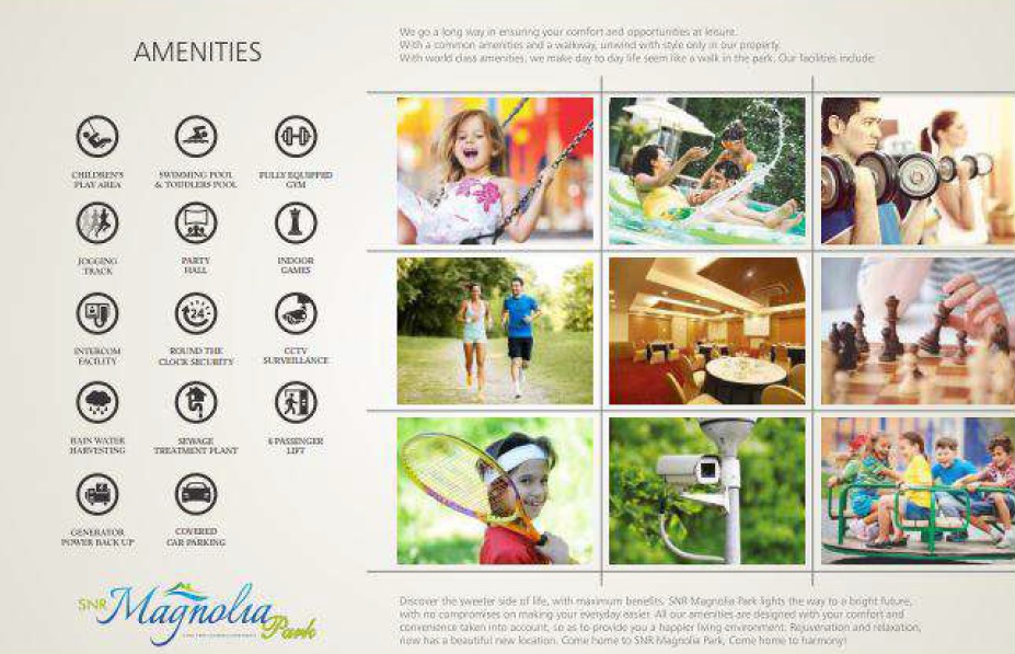 SNR Magnolia Park Amenities Features