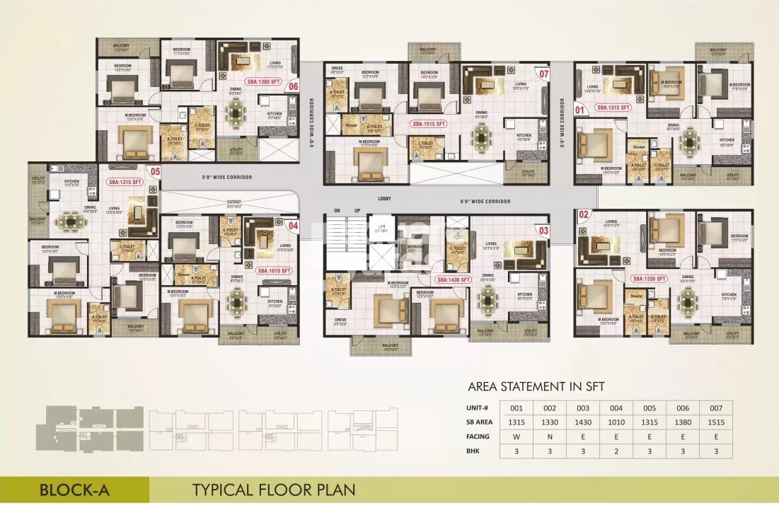 SNR Safa Floor Plans