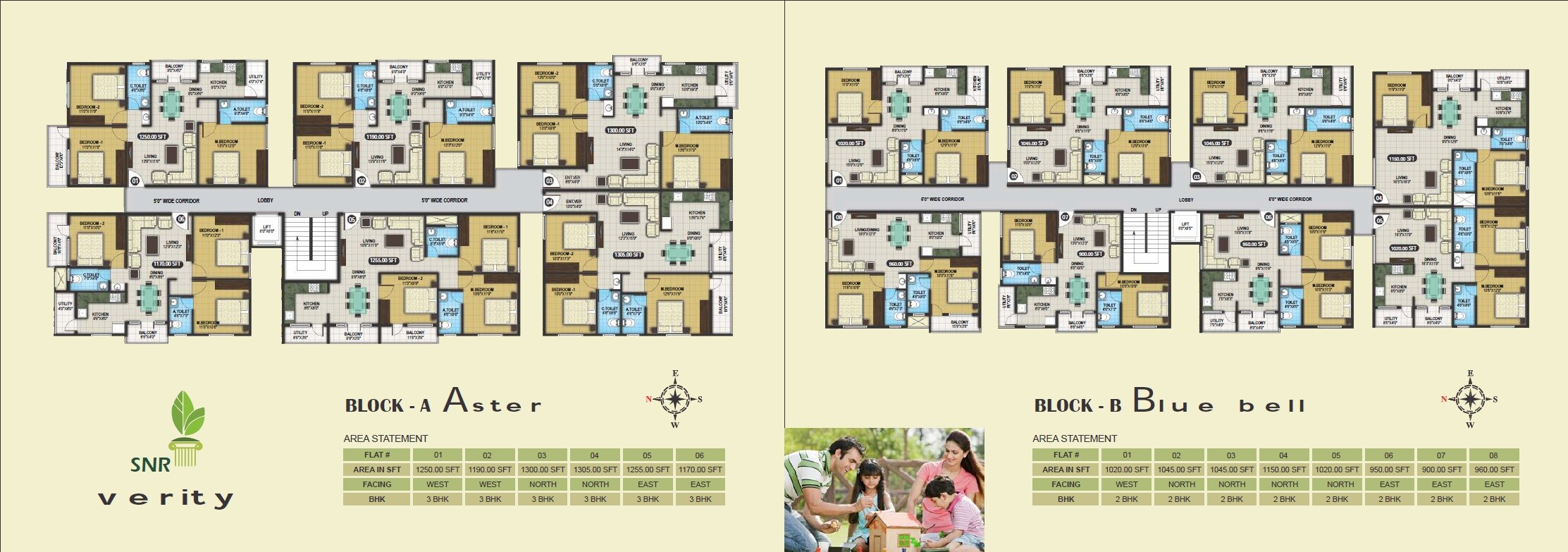 SNR Verity Floor Plans