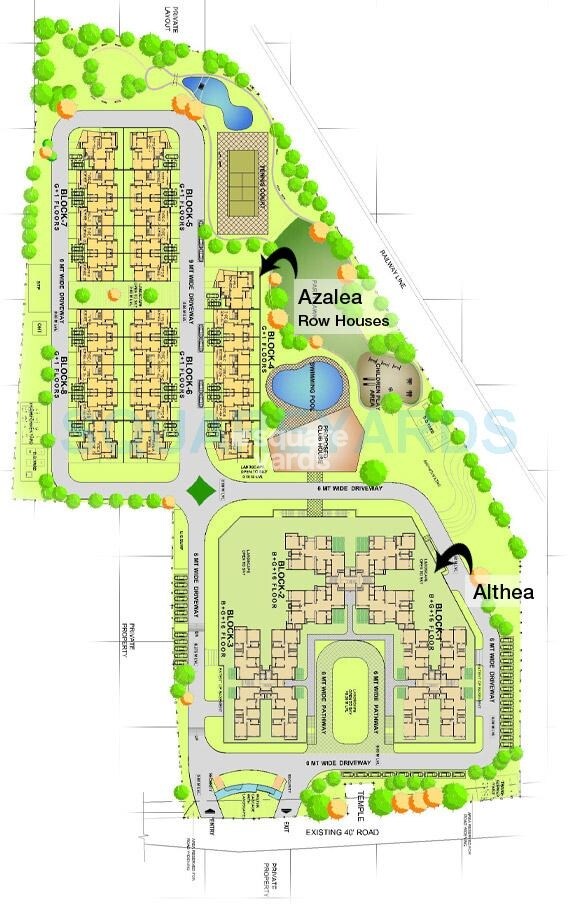 Sobha Althea Master Plan Image