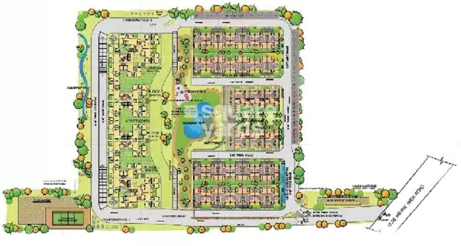 Sobha Amethyst Master Plan 1