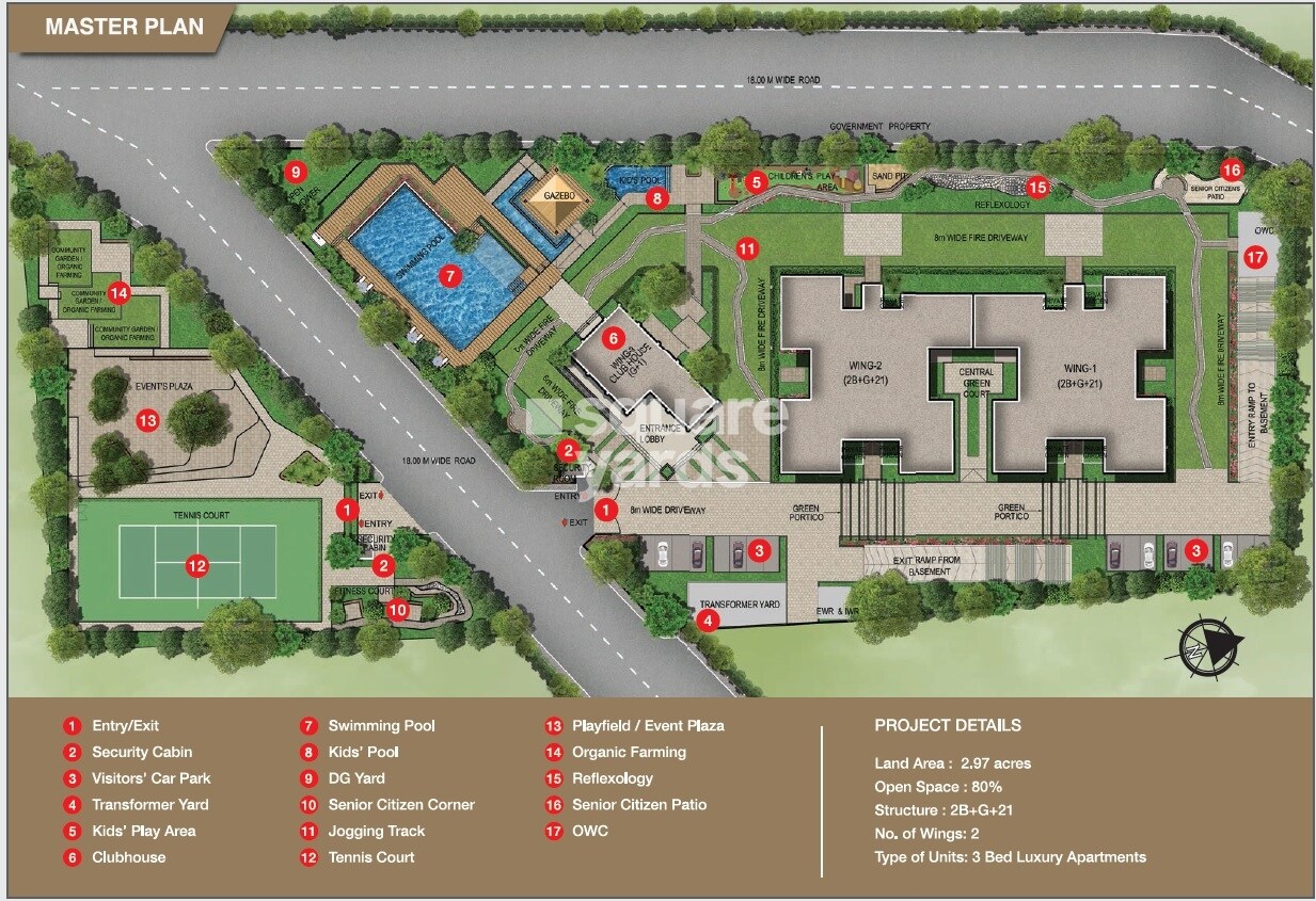 Sobha Avenue Master Plan Image