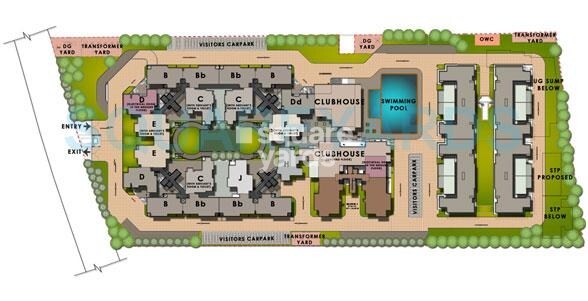 Sobha Cinnamon Master Plan Image 1