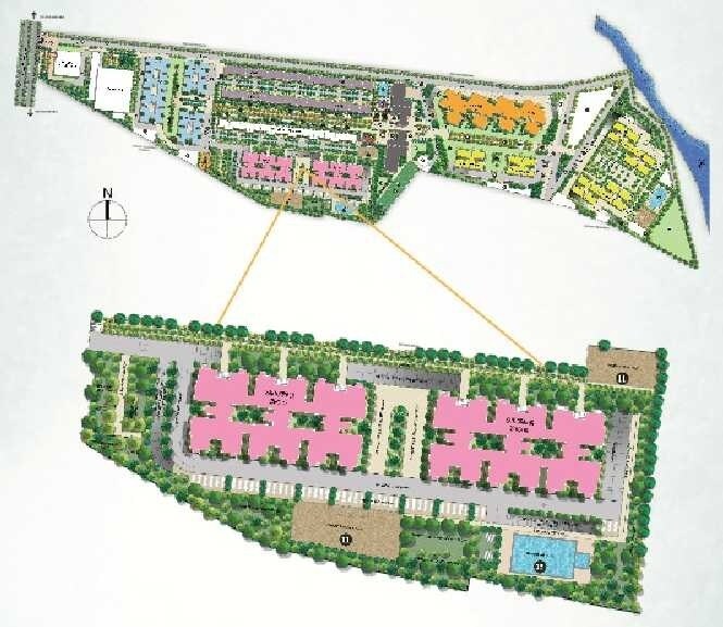 Sobha City Santorini Master Plan 1