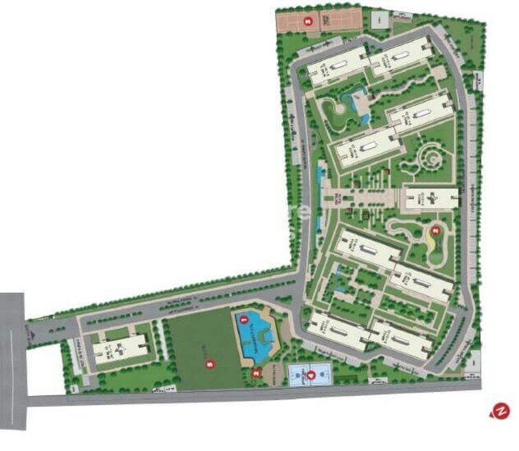 Sobha Dream Gardens Master Plan Image