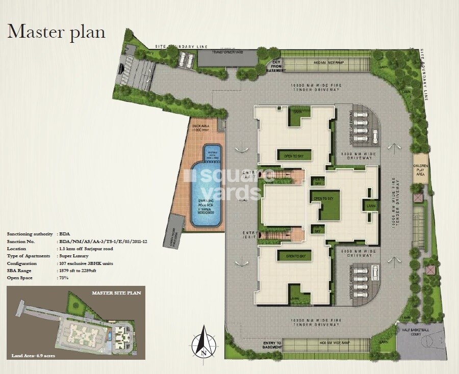Sobha Eternia Master Plan 1