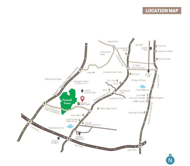Sobha Forest Edge Location Image
