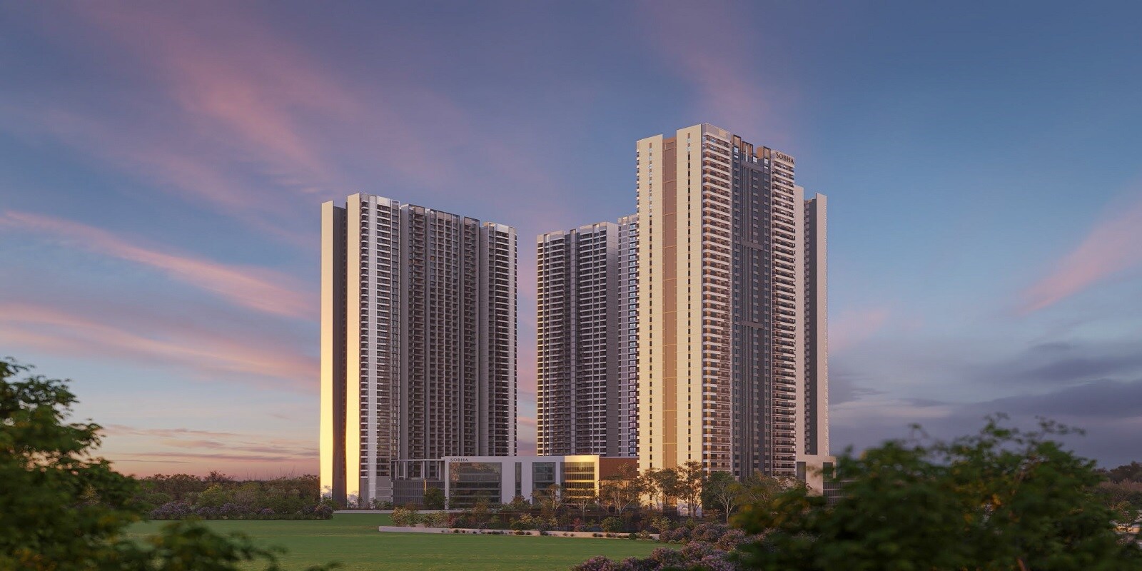 Sobha Hamptons Town Park residential project in Hosur Road