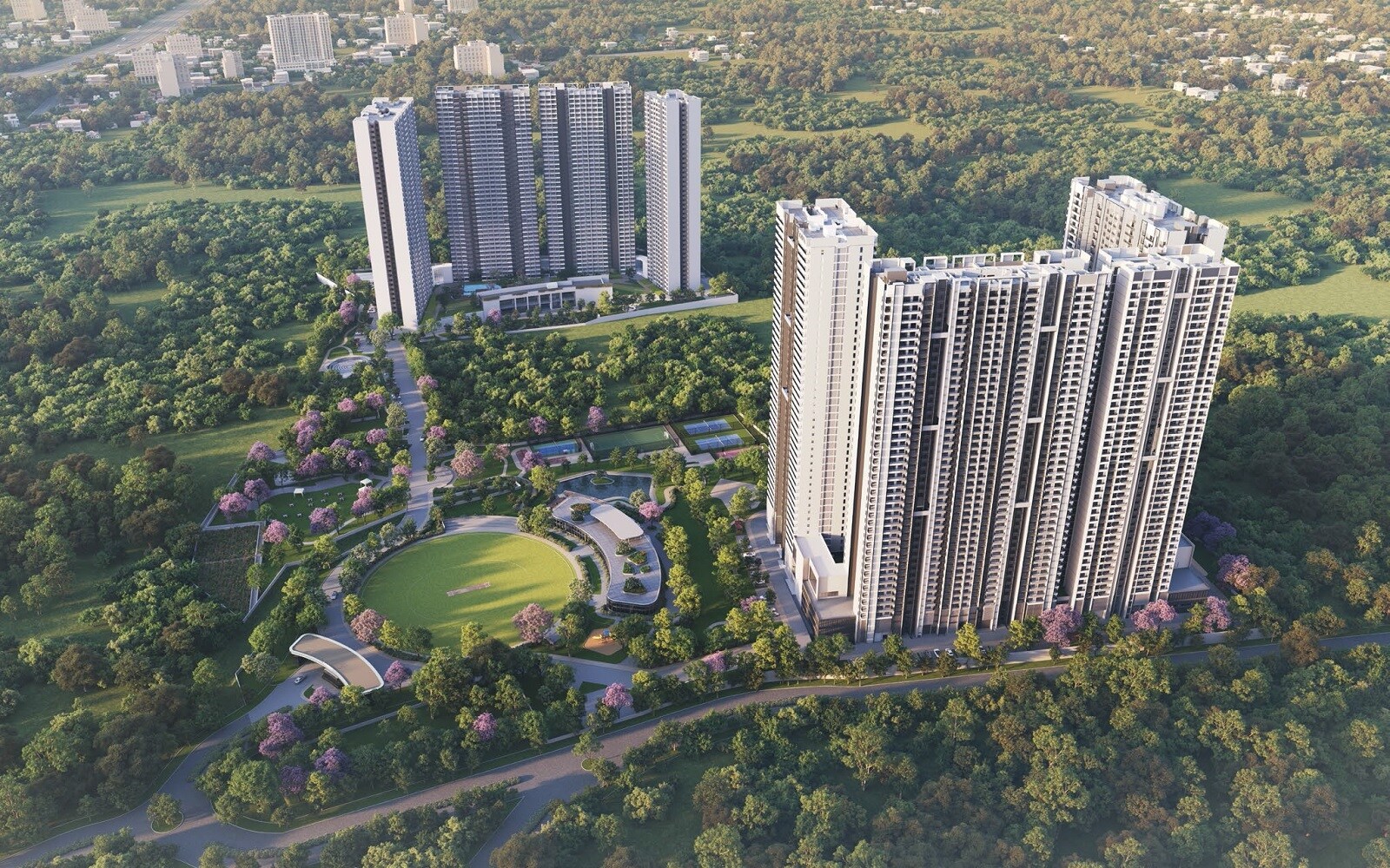 Sobha Hamptons Town Park