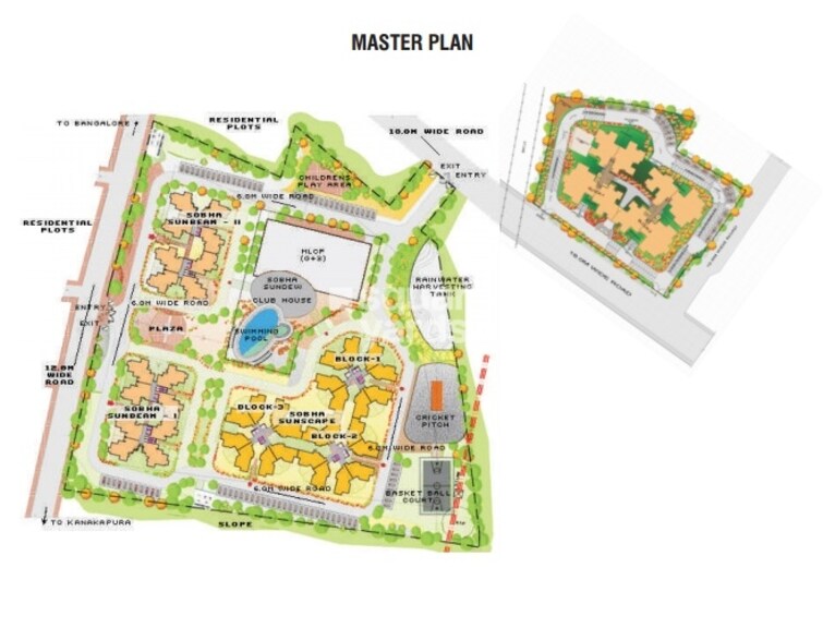 Sobha Hillview Master Plan Image