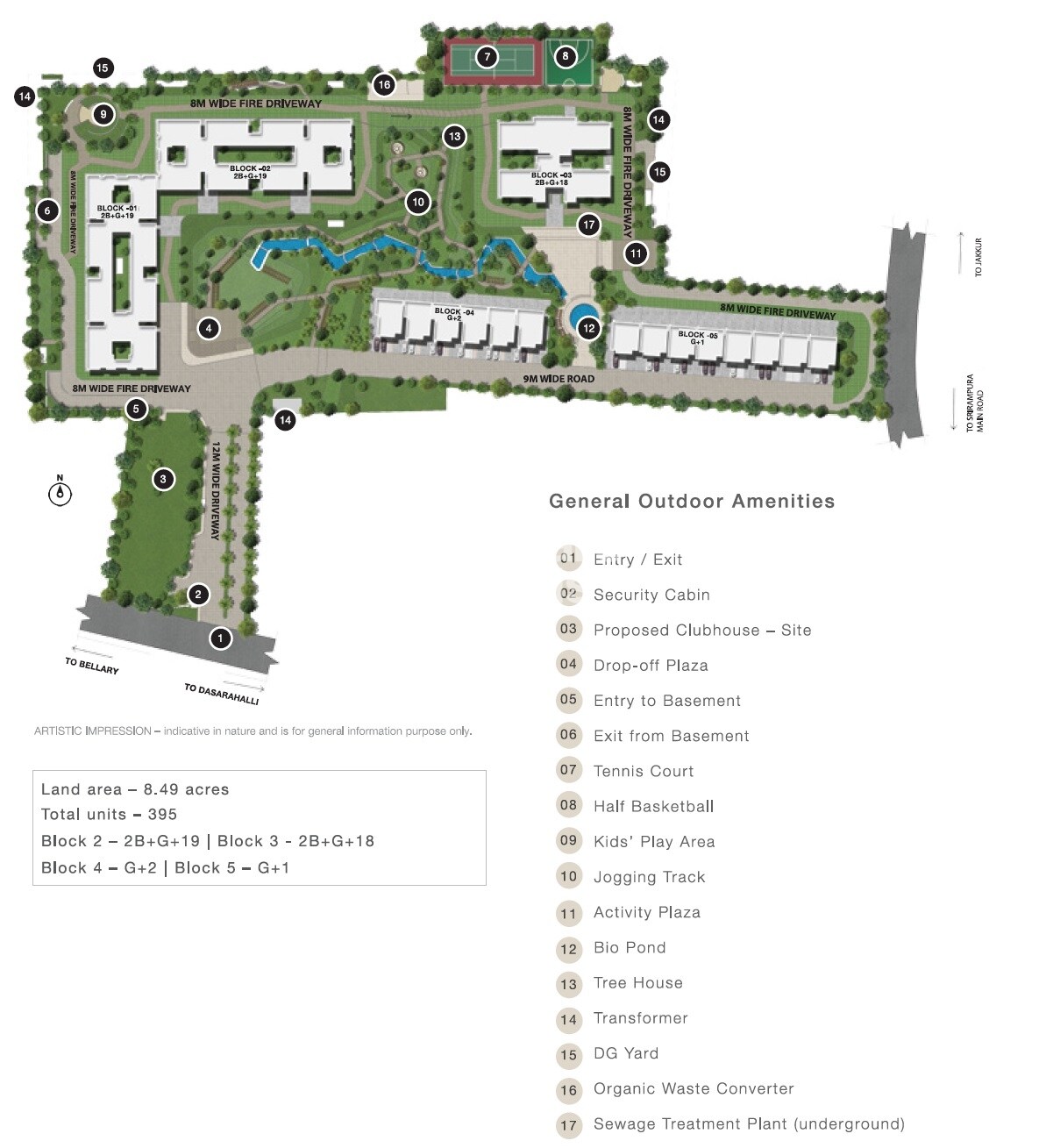 Sobha HRC Pristine Master Plan 1