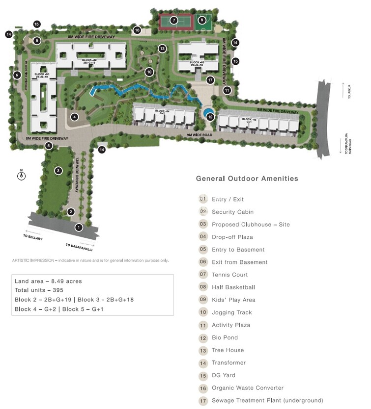 Sobha HRC Pristine Master Plan Image