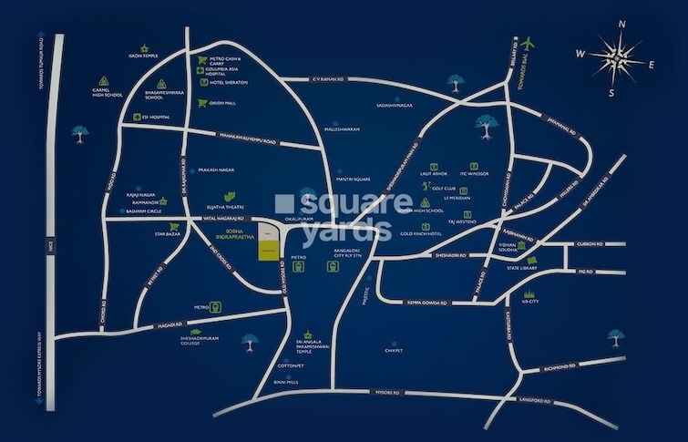 Sobha Indraprastha Location Image