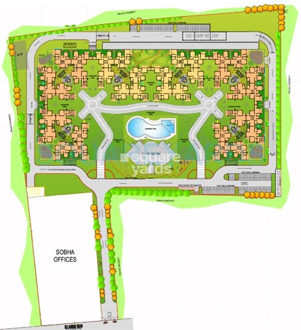 Sobha Iris Master Plan Image