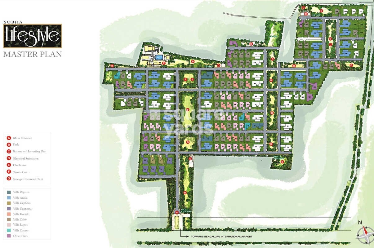 Sobha Lifestyle Legacy Master Plan 1