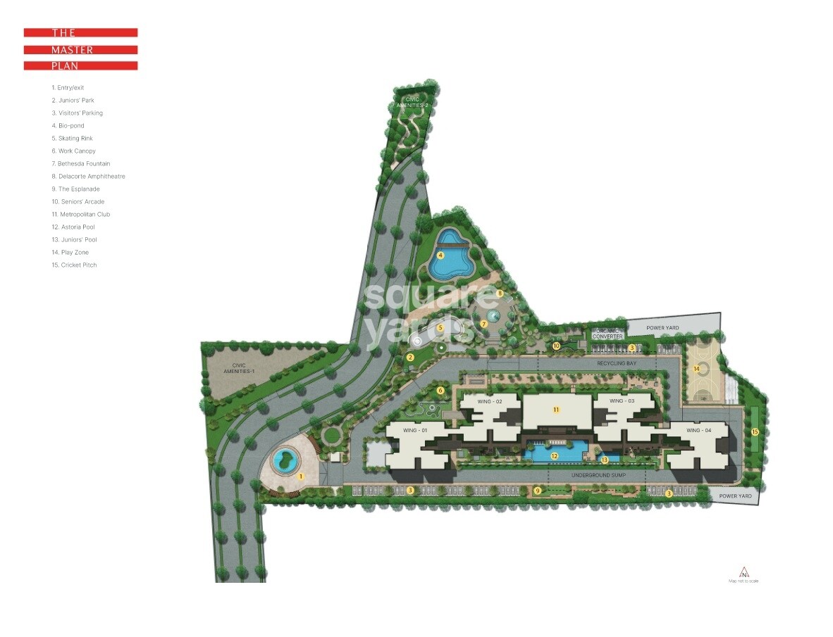 Sobha Manhattan Towers Town Park Master Plan 1