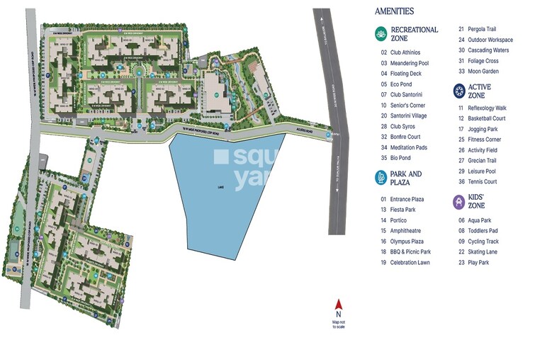 Sobha Neopolis Master Plan Image