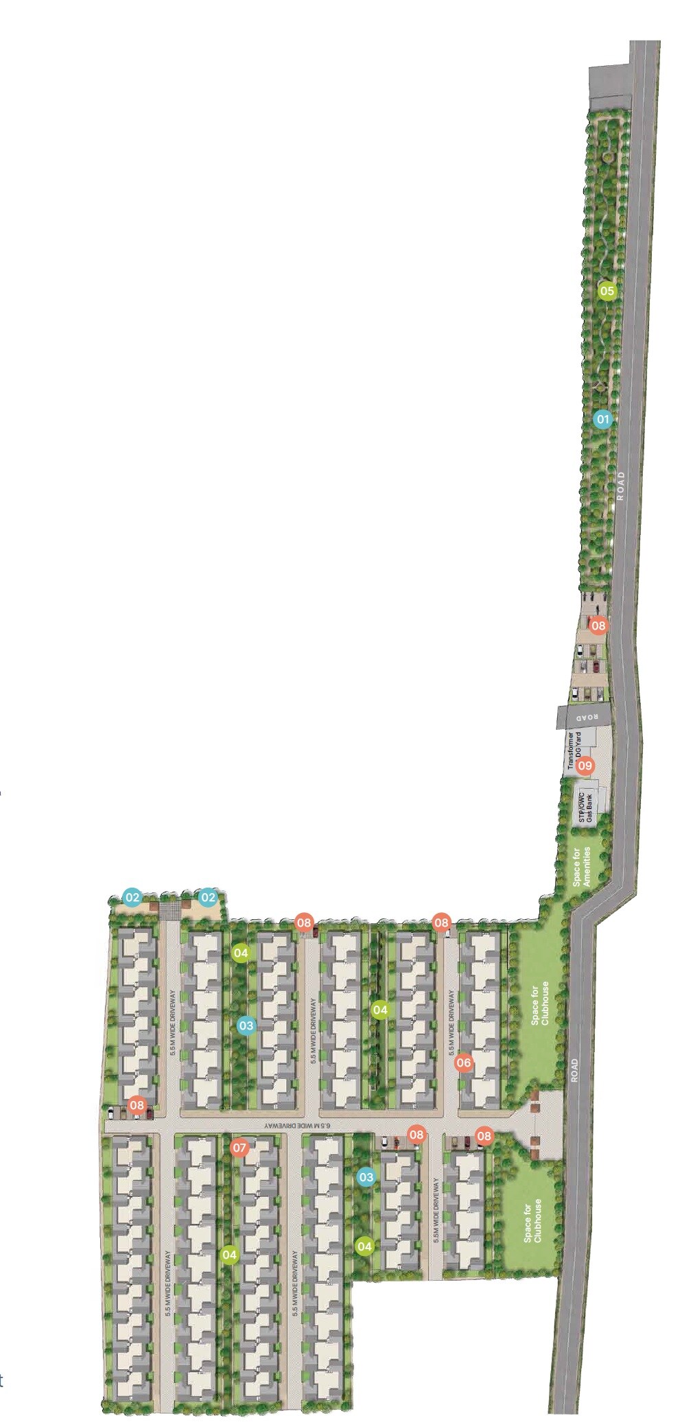Sobha Oakshire Master Plan 1