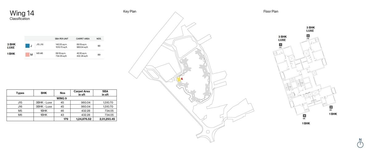 Sobha One Residences Floor Plans 2