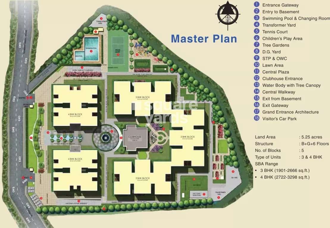 sobha palladian master plan image5