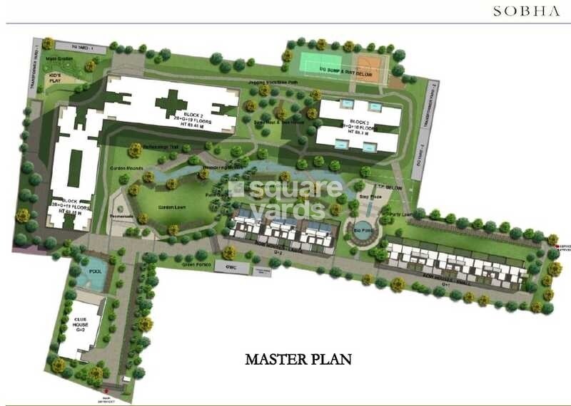 Sobha Pristine Master Plan Image