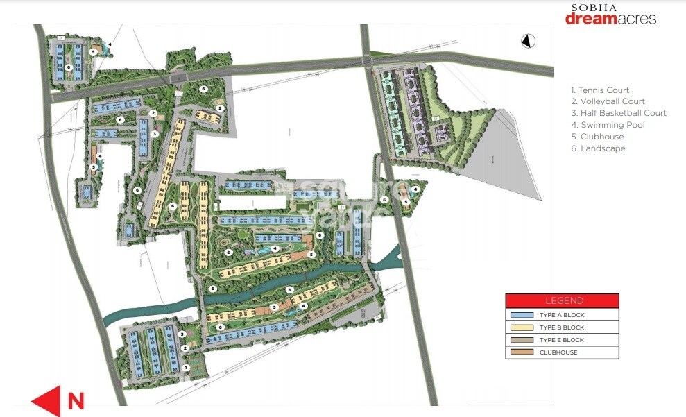 Sobha Rain Forest Master Plan Image