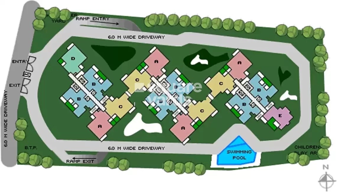 Sobha Rose Master Plan 1