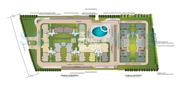 Sobha Saffron Master Plan Image